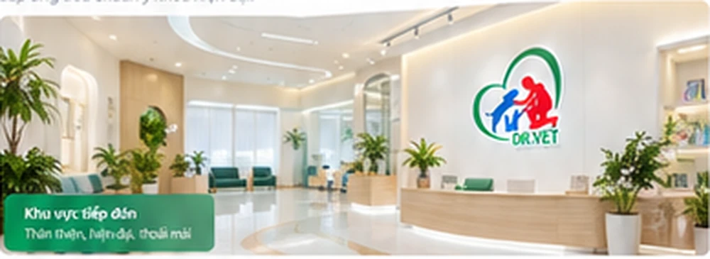 Khu vực tiếp đón DR.VET